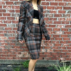 Skirt and blazer set